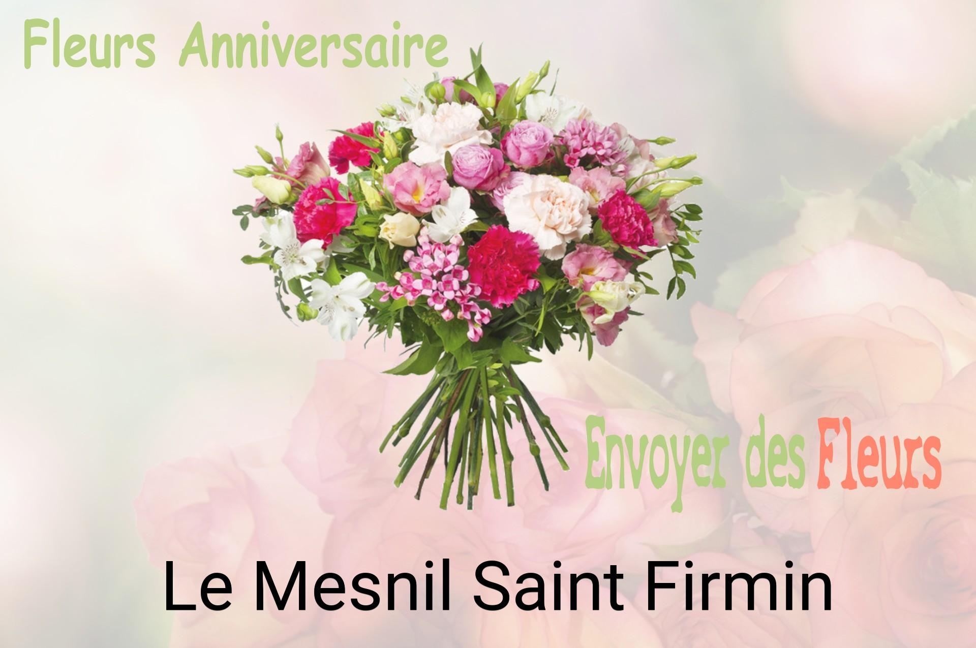Bouquet de fleurs d’anniversaire livré à Le Mesnil-Saint-Firmin