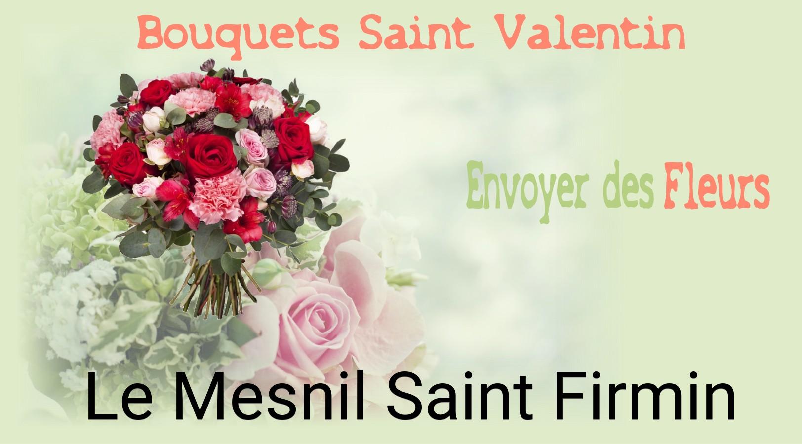 Roses de Saint-Valentin livrées à Le Mesnil-Saint-Firmin